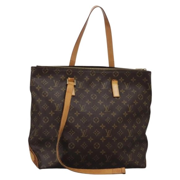 LOUIS VUITTON Monogram Cabas Mezzo Tote Bag - Picture 1 of 15